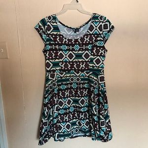 Tribal pattern dress